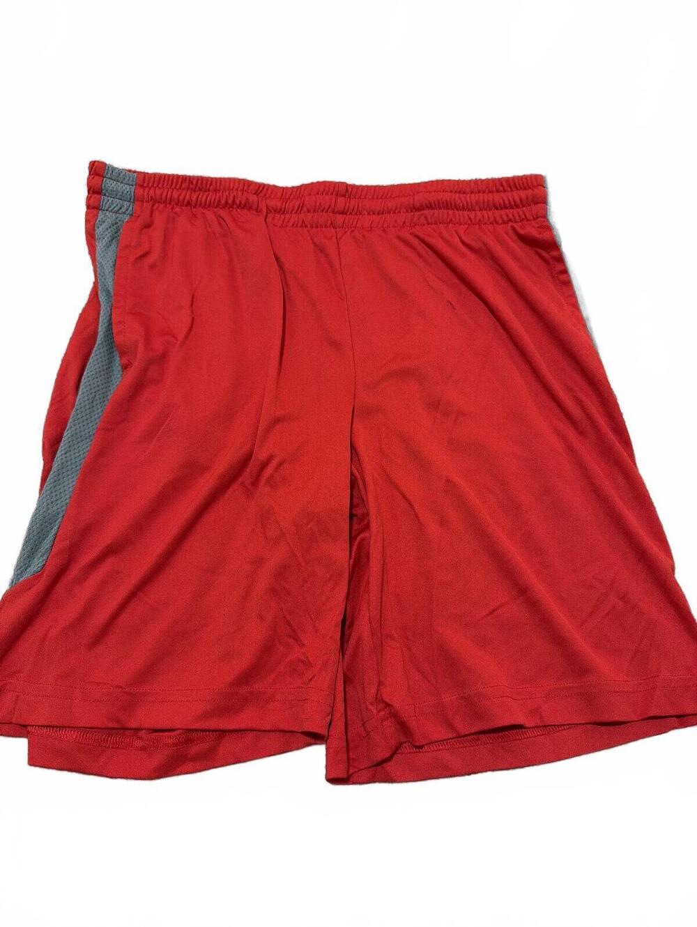 Tek Gear Boys Red Athletic Shorts XL Husky Size
